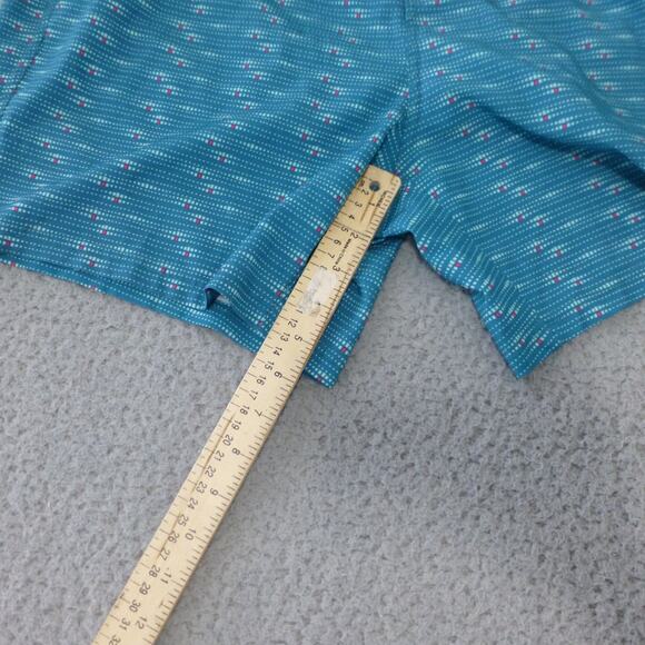 Spyder Swim Trunks Mens XL Shorts Lined Blue Geometric Drawstring Beach - Picture 10 of 14